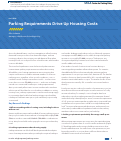 Cover page of Parking Requirements Drive Up Housing Costs
