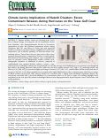 Cover page: Climate Justice Implications of Natech Disasters: Excess Contaminant Releases during Hurricanes on the Texas Gulf Coast.