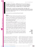 Cover page: Prevalence of anaemia, deficiencies of iron and vitamin A and their determinants in rural women and young children: a cross-sectional study in Kalalé district of northern Benin