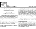 Cover page: Redistricting from a Community Perspective