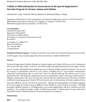 Cover page: Validity of child anthropometric measurements in the Special Supplemental Nutrition Program for Women, Infants and Children