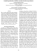 Cover page: Considering alternative facilities anomaly detection in preschoolers