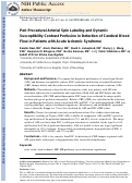 Cover page: Periprocedural arterial spin labeling and dynamic susceptibility contrast perfusion in detection of cerebral blood flow in patients with acute ischemic syndrome.