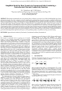 Cover page: Simplified Model for Heat Transfer in Unsaturated Soils Considering a Nonisothermal Thermal Conductivity Function