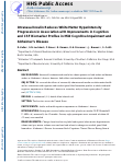 Cover page: Intranasal Insulin Reduces White Matter Hyperintensity Progression in Association with Improvements in Cognition and CSF Biomarker Profiles in Mild Cognitive Impairment and Alzheimer’s Disease