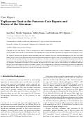 Cover page: Tophaceous Gout in the Pancreas: Case Reports and Review of the Literature