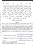 Cover page: Planck 2018 results