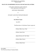 Cover page: Space Use and Reproductive Success of Male Sea Otters