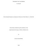 Cover page: Reexamining�Portamento as an Expressive Resource in Choral Music, ca. 1840-1940