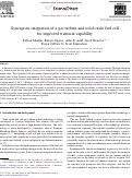 Cover page: Synergistic integration of a gas turbine and solid oxide fuel cell for improved transient capability