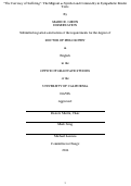 Cover page: “The Currency of Suffering”: The Migrant as Symbol and Commodity in Sympathetic Border Texts