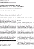 Cover page: A potential nitrergic mechanism of action for indomethacin, but not of other COX inhibitors: relevance to indomethacin-sensitive headaches