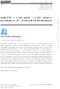 Cover page: Study of Bc+→J/ψDs+ and Bc+→J/ψDs∗+ decays in pp collisions at s = 13 TeV with the ATLAS detector