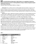 Cover page: Innovating Ultrasound Education: Implementation of a Longitudinal, Progressive, Modular Ultrasound Curriculum Combining Didactics Using an Audience Response System with Hands-on Scanning