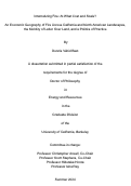 Cover page: Internalizing Fire: At What Cost and Scale? An Economic Geography of Fire Across California and North American Landscapes, the Mobility of Labor Over Land, and the Politics of Practice