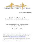 Cover page of The Effects of “Buy American”: Electric Vehicles and the Inflation Reduction Act