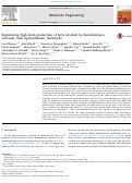 Cover page: Engineering high-level production of fatty alcohols by Saccharomyces cerevisiae from lignocellulosic feedstocks