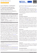 Cover page: Gaps in Hepatitis A and Hepatitis B Vaccination Among Hepatitis C Antibody-Positive Individuals Experiencing Homelessness.