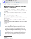 Cover page: Minor Genetic Consequences of a Major Mass Mortality: Short-Term Effects in Pisaster ochraceus.