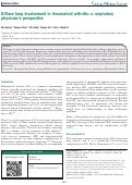 Cover page: Diffuse lung involvement in rheumatoid arthritis: a respiratory physicians perspective.