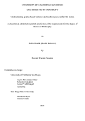 Cover page: Understanding gender-based violence and health in post-conflict Sri Lanka