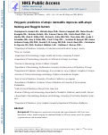 Cover page: Polygenic prediction of atopic dermatitis improves with atopic training and filaggrin factors