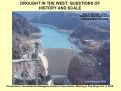 Cover page: Drought in the West: Questions of History and Scale