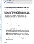 Cover page: Frequent Low-Dose Δ9-Tetrahydrocannabinol in Adolescence Disrupts Microglia Homeostasis and Disables Responses to Microbial Infection and Social Stress in Young Adulthood