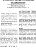 Cover page: The effect of concreteness on children’s ability to detect common proportion