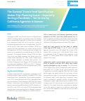 Cover page: The General Transit Feed Specification Makes Trip-Planning Easier — Especially During a Pandemic — Yet its Use by California Agencies is Uneven