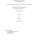 Cover page: Situational Experience Around the World: Classes, Characteristics and Culture