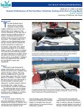 Cover page: Seismic Performance of Port Facilities: Full-Scale Testing at the Port of Long Beach