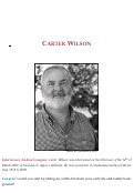 Cover page of Carter Wilson: Out in the Redwoods, Documenting Gay, Lesbian, Bisexual, Transgender History at the University of California, Santa Cruz, 1965-2003