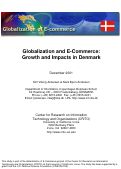 Cover page: Globalization and E-Commerce: Growth and Impacts in Denmark