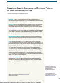 Cover page: Prevalence, Severity, Exposures, and Treatment Patterns of Tinnitus in the United States