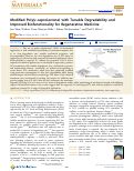 Cover page: Modified Poly(ε-caprolactone) with Tunable Degradability and Improved Biofunctionality for Regenerative Medicine.