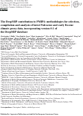 Cover page: The DeepMIP contribution to PMIP4: methodologies for selection, compilation and analysis of latest Paleocene and early Eocene climate proxy data, incorporating version 0.1 of the DeepMIP database