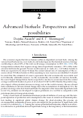 Cover page: Advanced biofuels: Perspectives and possibilities