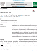 Cover page: Predictors of All-Cause 30-Day Readmissions in Patients with Heart Failure at an Urban Safety Net Hospital: The Importance of Social Determinants of Health and Mental Health.