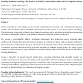 Cover page of Trusting Machine Learning with Physics: A Fidelity Verification Framework for Complex Systems