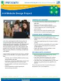 Cover page of 4-H Website Design Project