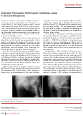 Cover page: Improper retrograde urethrogram technique leads to incorrect diagnosis.
