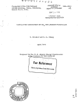 Cover page: CATALYTIC OXIDATION OP SO2 ON CARBON PARTICLES