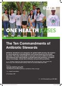 Cover page: The Ten Commandments of Antibiotic Stewards