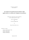 Cover page: An improved particle-based method with applications to multiscale biophysical problems