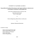 Cover page: Energy-efficient Event-based Vision Sensors and Compute-In-Memory Architectures for Neuromorphic and Machine Learning Applications