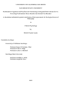 Cover page: Posttraumatic Cognitions and Psychosocial Functioning in Integrated Interventions for Co-Occurring Posttraumatic Stress Disorder and Alcohol Use Disorder