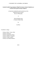 Cover page: Scalable Parallel Programming for High Performance Seismic Simulation on Petascale Heterogeneous Supercomputers /