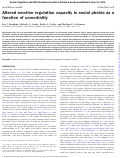 Cover page: Altered emotion regulation capacity in social phobia as a function of comorbidity