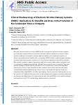 Cover page: Clinical Pharmacology of Electronic Nicotine Delivery Systems (ENDS): Implications for Benefits and Risks in the Promotion of the Combusted Tobacco Endgame